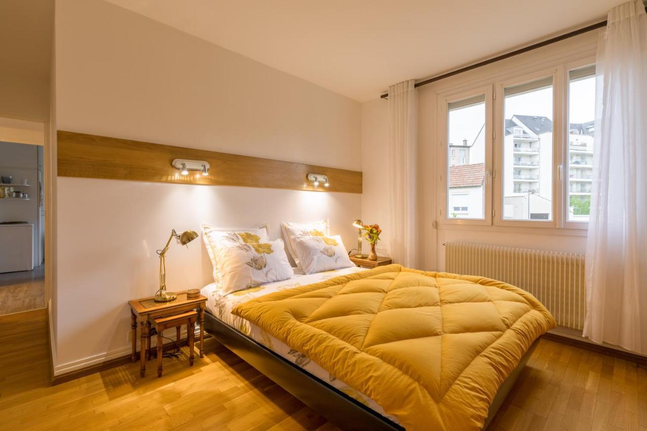 Appartement Climatise 100M2 7Mn Centre Ville Garage 5Pieces 5 Adultes Bebe Arrivee Autonome Dijon Exterior photo