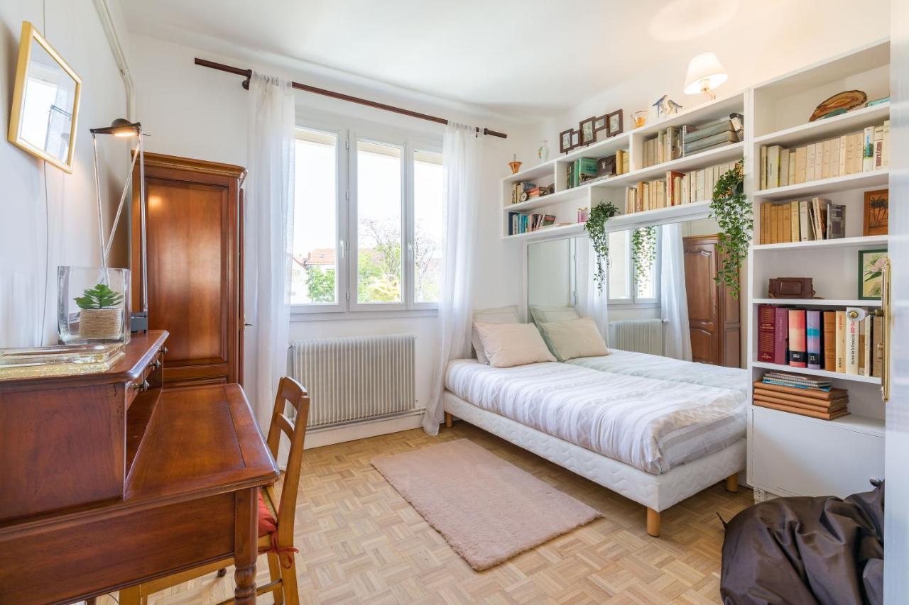 Appartement Climatise 100M2 7Mn Centre Ville Garage 5Pieces 5 Adultes Bebe Arrivee Autonome Dijon Exterior photo